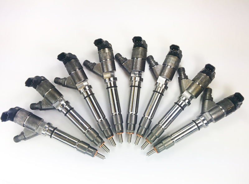 DDP 08-10 Chevrolet Duramax 6.6L LMM Reman Injector Set - 50hp (20% Over)