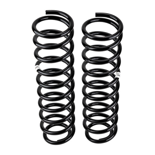 Old Man Emu ARB coilover springs for Jeep JL front coil suspension, showcasing the coil springs with coilover components.
