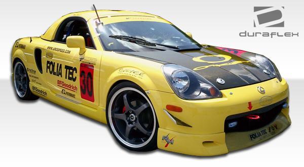 2000-2005 Toyota MRS Duraflex Type W Side Skirts