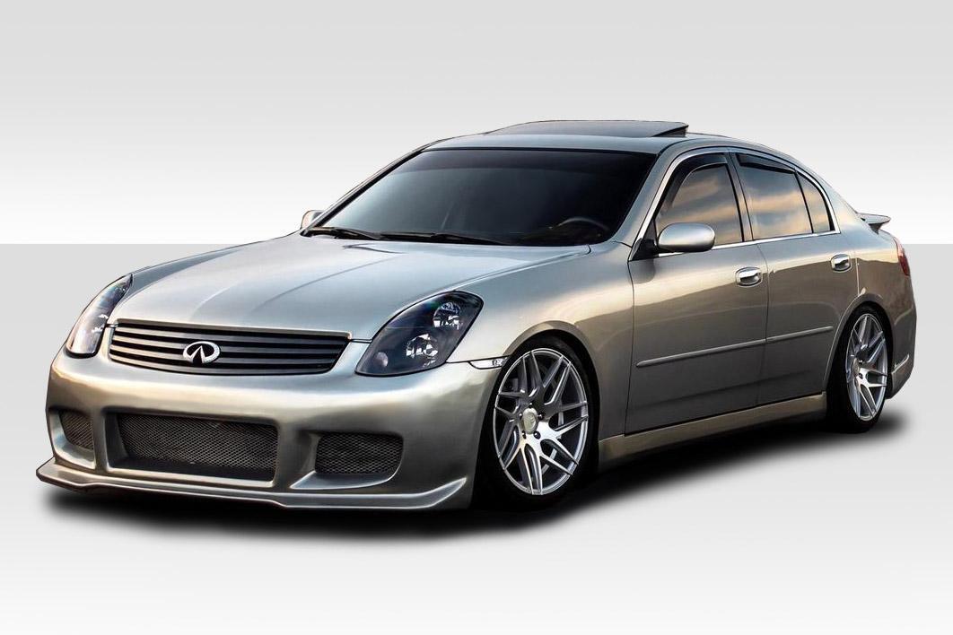 2003-2004 Infiniti G Sedan Duraflex GT Competition Front Bumper