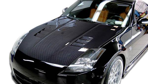 2003-2006 Nissan 350Z Carbon Creations JGTC Carbon Fiber Hood