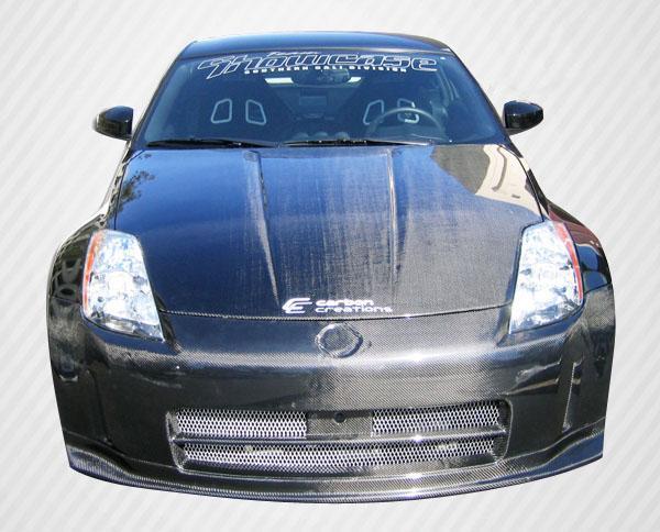2003-2006 Nissan 350Z Carbon Creations OEM Look Carbon Fiber Hood