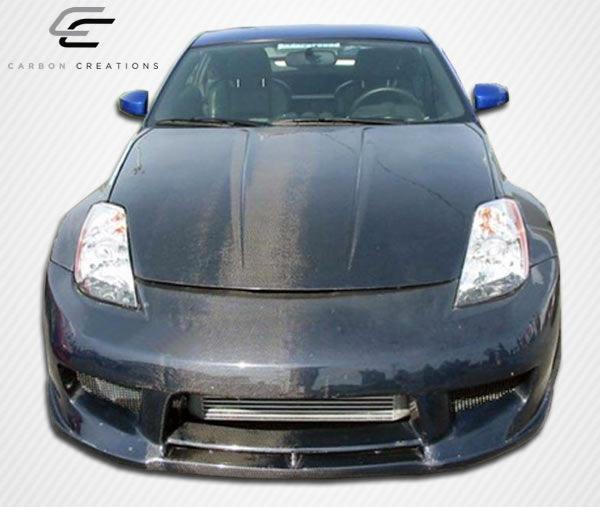 2003-2006 Nissan 350Z Carbon Creations OEM Look Carbon Fiber Hood