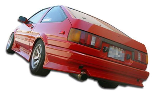 1984-1987 Toyota Corolla Duraflex V-Speed Rear Bumper