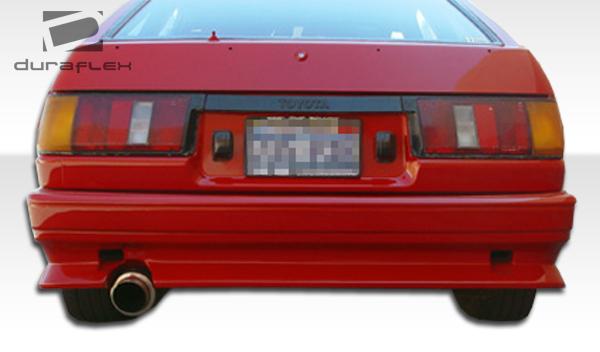 1984-1987 Toyota Corolla Duraflex V-Speed Rear Bumper