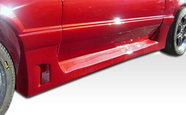 1979-1993 Ford Mustang Duraflex GTX Side Skirts