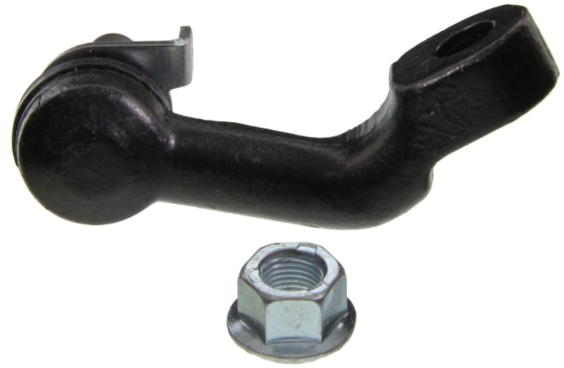 Moog front left sway bar endlink for 2004-2006 Infiniti G35, showing the metal link with bushings attached.