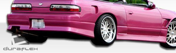 1989-1994 Nissan 240SX Duraflex V-Speed Side Skirts
