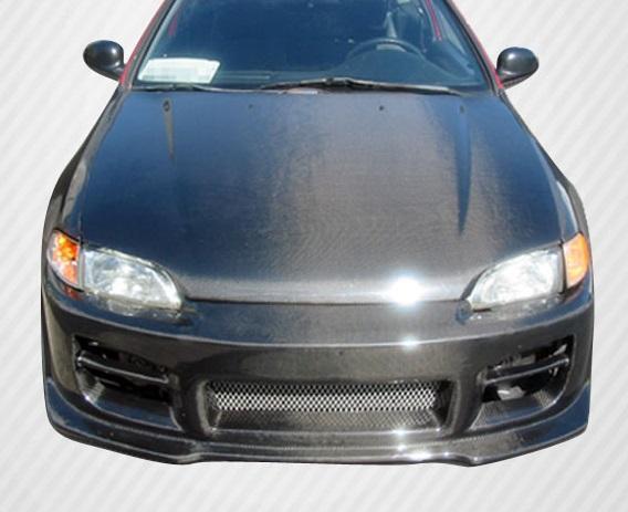 1992-1995 Honda Civic Carbon Creations OEM Look Carbon Fiber Hood
