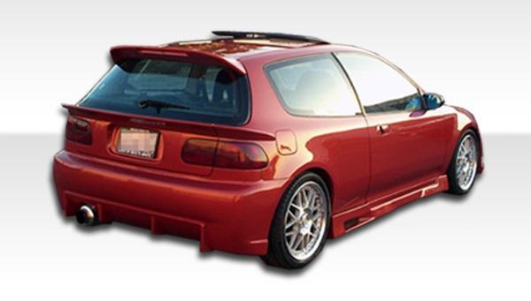 1992-1995 Honda Civic Duraflex Mid Wing Rear Wing