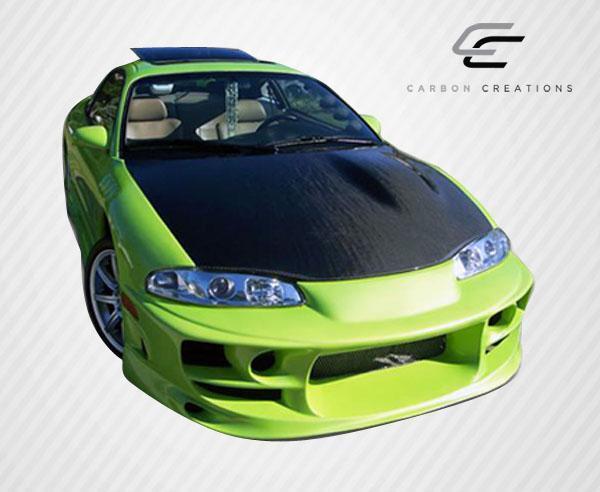 1995-1999 Mitsubishi Eclipse Carbon Creations OEM Look Carbon Fiber Hood