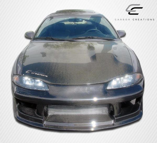 1995-1999 Mitsubishi Eclipse Carbon Creations OEM Look Carbon Fiber Hood