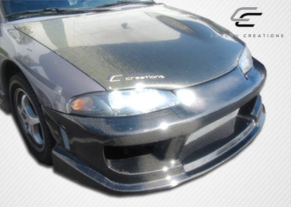 1995-1999 Mitsubishi Eclipse Carbon Creations OEM Look Carbon Fiber Hood
