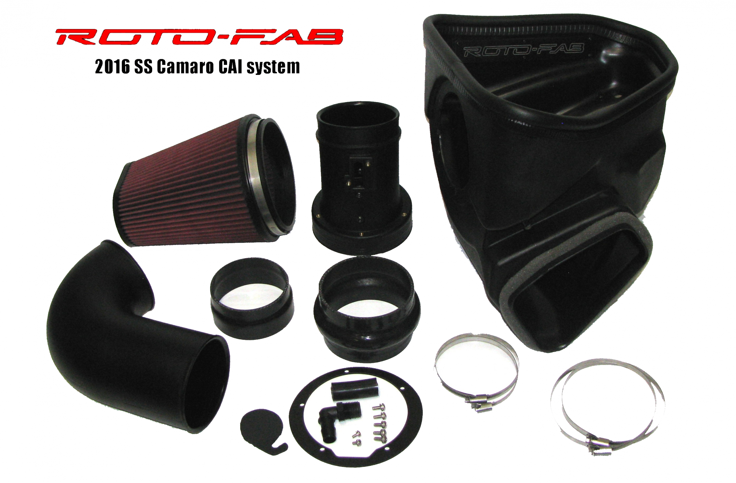 2016-24 Camaro SS With Sound Tube Delete Cold Air Intake With Oiled Filter