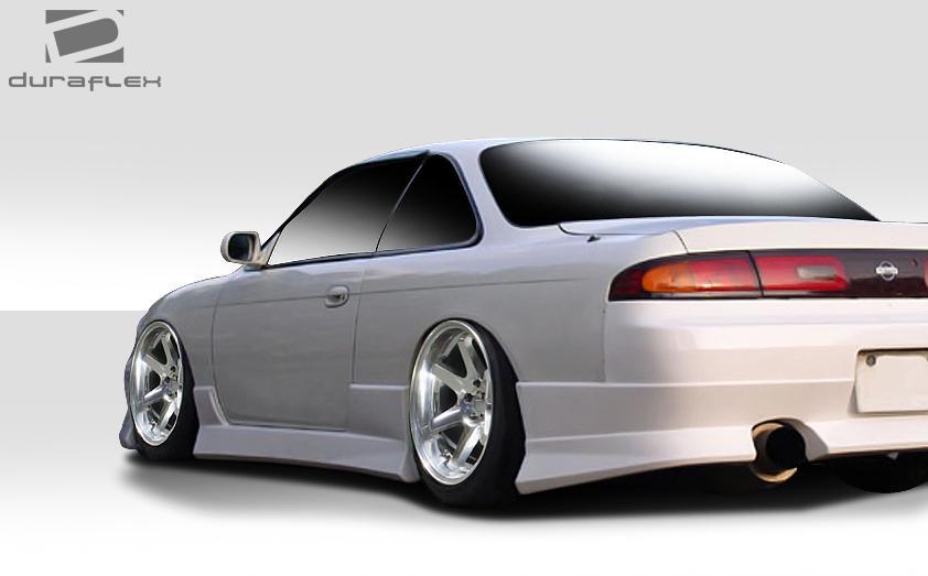 1995-1998 Nissan 240SX Duraflex Type U Side Skirts