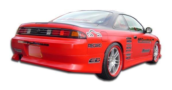 1995-1998 Nissan 240SX Duraflex V-Speed Rear Bumper