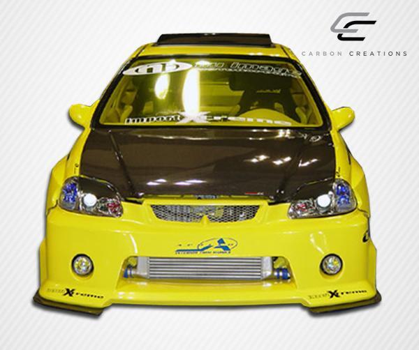 1996-1998 Honda Civic Carbon Creations OEM Look Carbon Fiber Hood