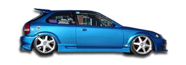 1996-2000 Honda Civic Duraflex Bomber Side Skirts