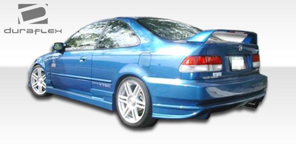 1996-2000 Honda Civic Duraflex Bomber Side Skirts