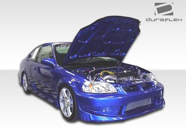 1996-2000 Honda Civic Duraflex Bomber Side Skirts