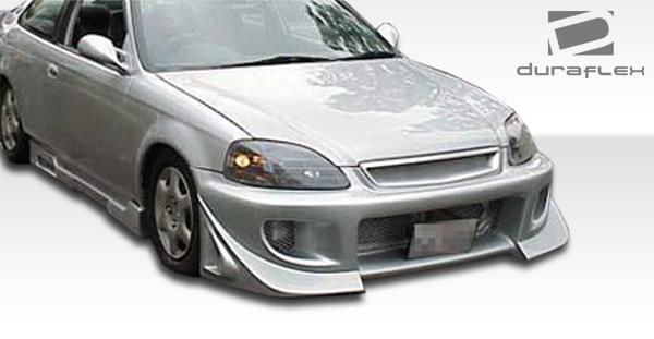 1996-2000 Honda Civic Duraflex Spyder Side Skirts
