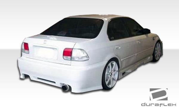 1996-2000 Honda Civic Duraflex Spyder Side Skirts