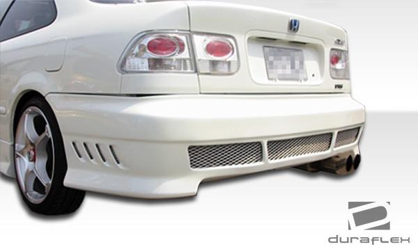 1996-2000 Honda Civic Duraflex AVG Rear Bumper