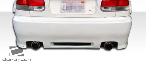 1996-2000 Honda Civic Duraflex Spyder Rear Bumper