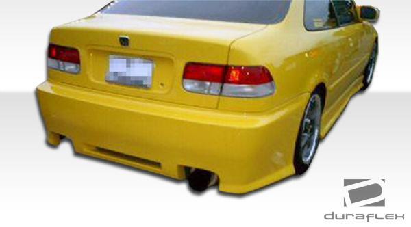 1996-2000 Honda Civic Duraflex Spyder Rear Bumper