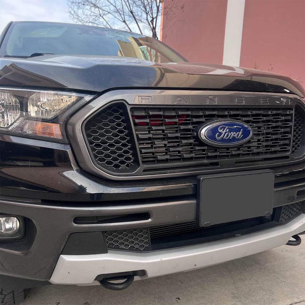 RAM AIR SCOOP FOR FOR 2019-2023 FORD RANGER 2.3L ECOBOOST (Black)