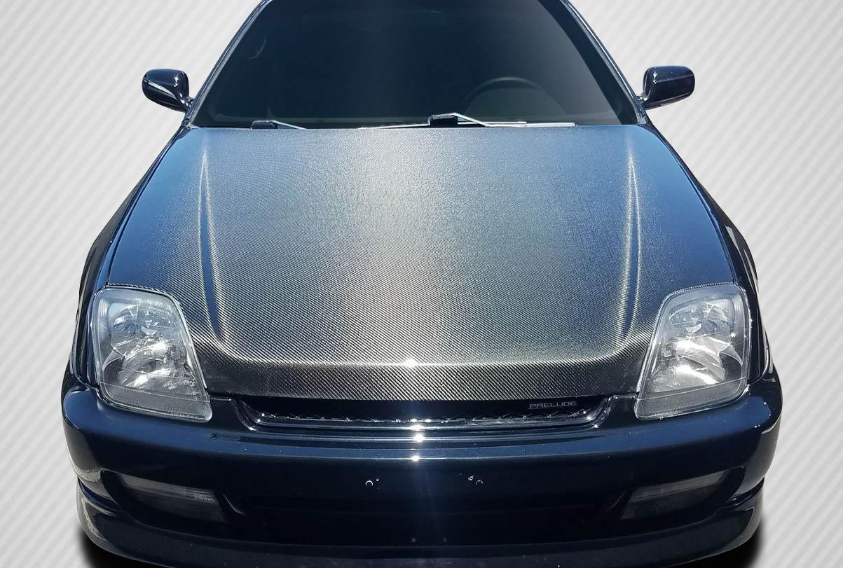 1997-2001 Honda Prelude Carbon Creations OEM Look Carbon Fiber Hood