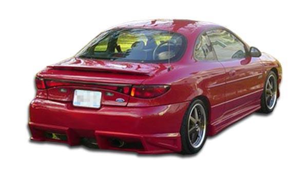1998-2003 Ford Escort Duraflex Bomber Rear Bumper