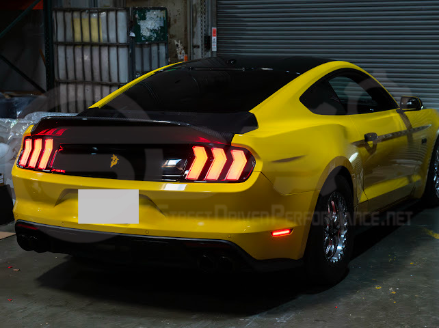 2015-2023 FORD MUSTANG S550 | EURO RGB SEQUENTIAL SIGNAL LED XB REAR TAILLIGHTS PAIR