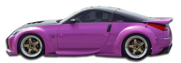 2003-2008 Nissan 350Z Duraflex Vader 3 Side Skirts