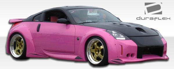 2003-2008 Nissan 350Z Duraflex Vader 3 Side Skirts