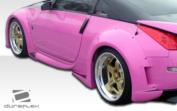 2003-2008 Nissan 350Z Duraflex Vader 3 Side Skirts