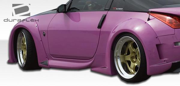 2003-2008 Nissan 350Z Duraflex Vader 3 Side Skirts