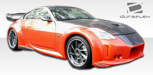 2003-2008 Nissan 350Z Duraflex Vader 3 Side Skirts