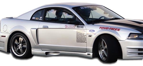 1999-2004 Ford Mustang Duraflex KR-S Side Skirts