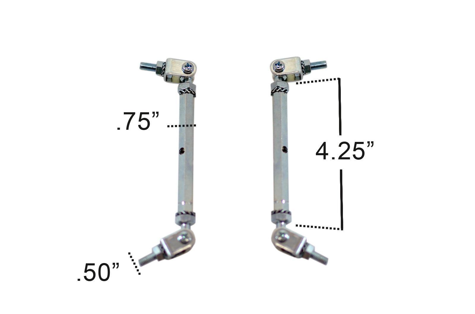 Universal Splitter Rods 100mm - 2 Piece (S)