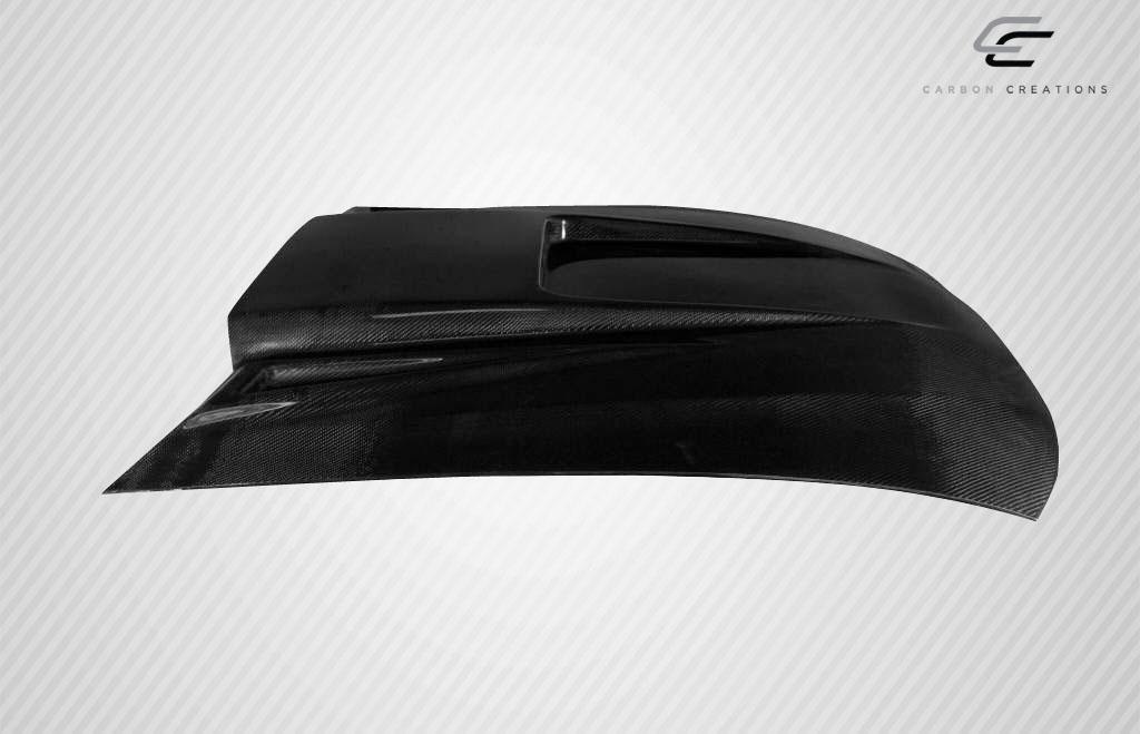 1999-2004 Ford Mustang Carbon Creations Spyder 3 Carbon Fiber Hood