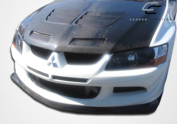 2003-2005 Mitsubishi Evolution Carbon Creations Demon Carbon Fiber Front Lip