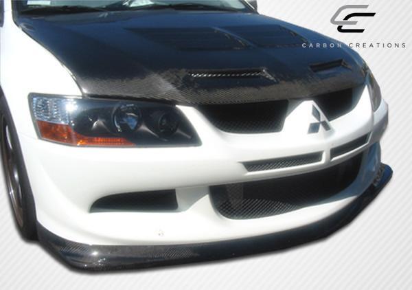 2003-2005 Mitsubishi Evolution Carbon Creations Demon Carbon Fiber Front Lip
