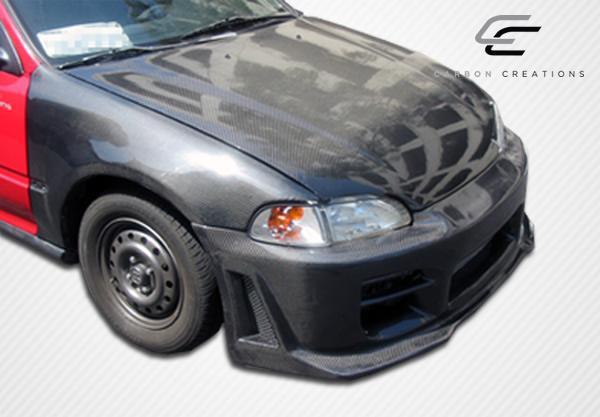 1992-1995 Honda Civic Carbon Creations OEM Look Carbon Fiber Fender