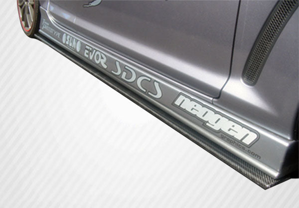 Universal Carbon Creations Side Skirt Splitters - 2 Piece