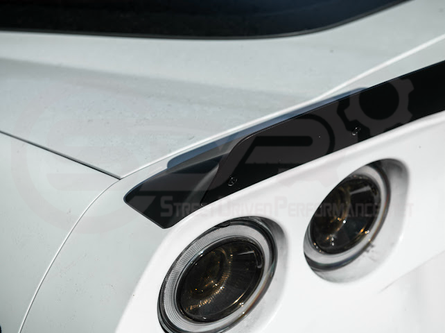 2005-2013 Corvette C6 | ZR1 Extended Style Rear Wing Wickerbill Spoiler (Matte or Gloss Black)