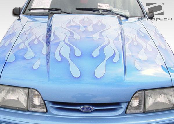 1987-1993 Ford Mustang Duraflex 2" Cowl Hood