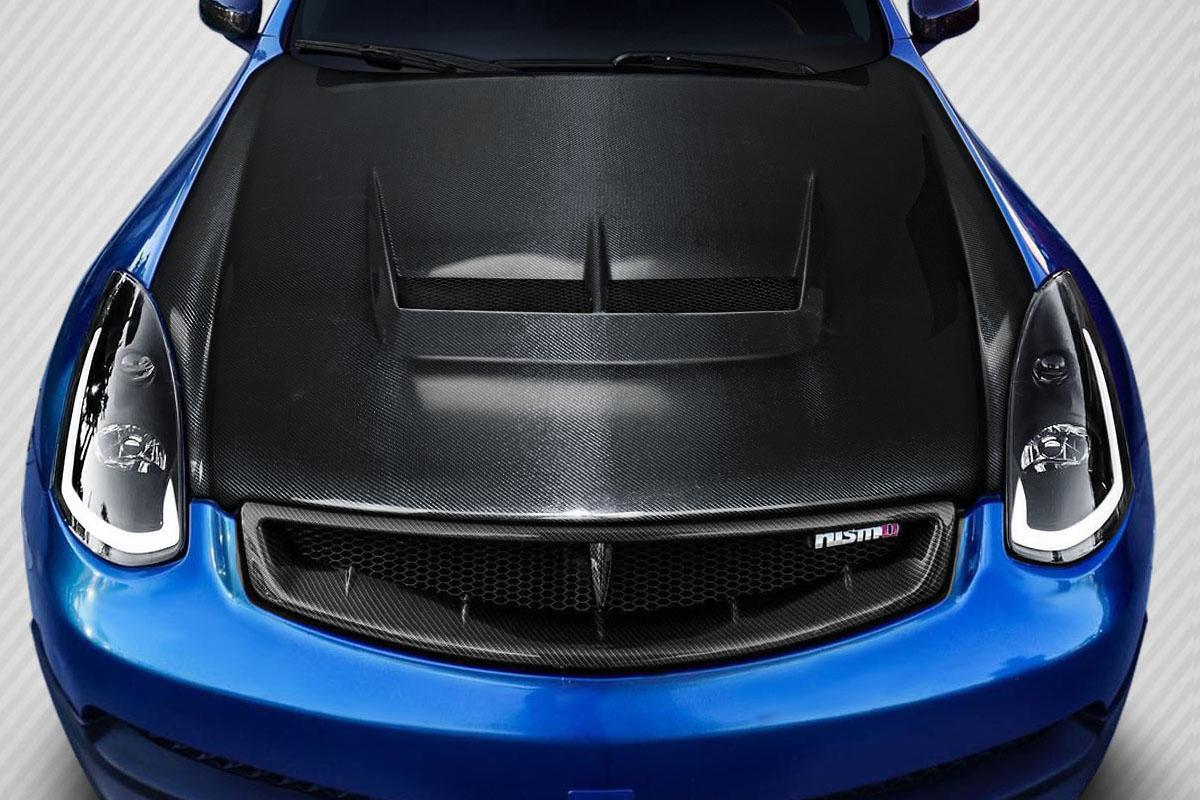 2003-2007 Infiniti G Coupe Carbon Creations Type J Carbon Fiber Hood