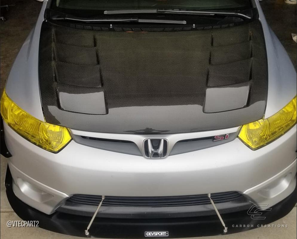 2006-2011 Honda Civic Carbon Creations Circuit Carbon Fiber Hood