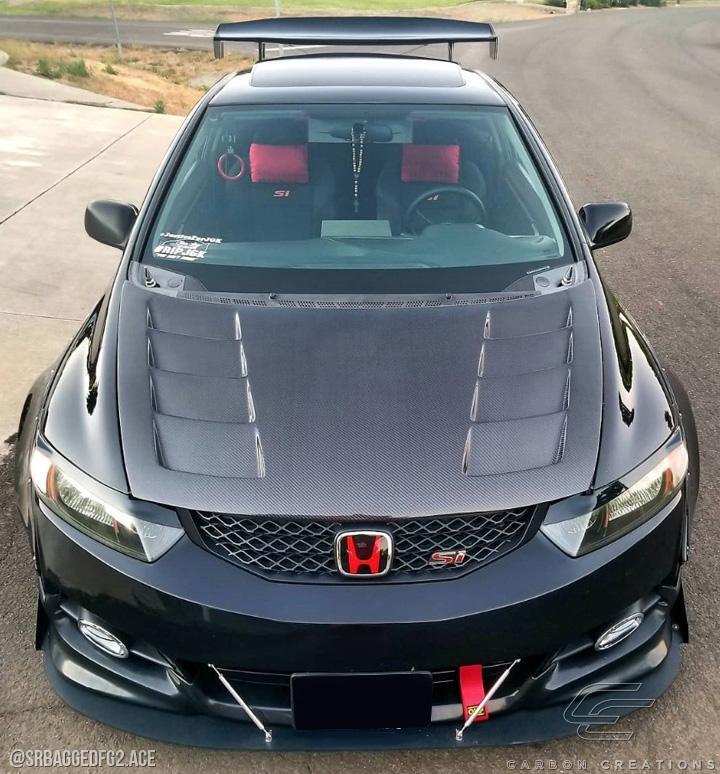 2006-2011 Honda Civic Carbon Creations Circuit Carbon Fiber Hood